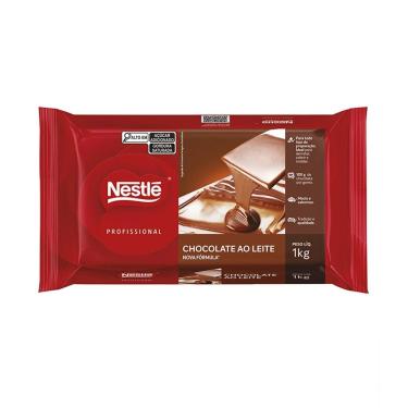 Imagem de Cobertura Nestlé Chocolate Ao Leite Barra 1kg