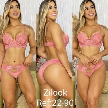 Imagem de kit com 8 conjuntos de lingerie. - Lu Lingerie, M