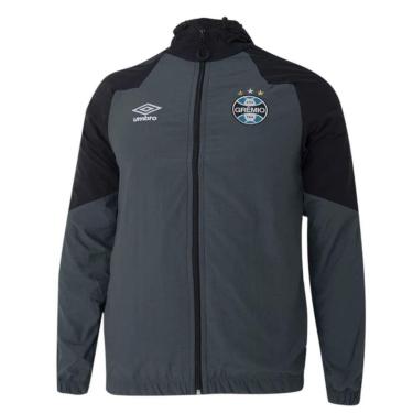 Imagem de Jaqueta Umbro Grêmio Viagem 2023 Masculina - Grafite P-Masculino