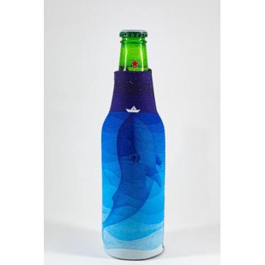 Imagem de Porta Cerveja Long Neck 330ml Koozie Whale