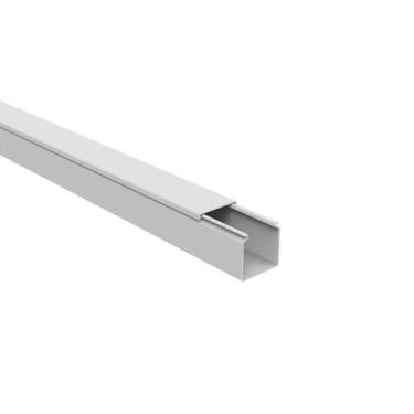Imagem de Canaleta Fechada Painel Elétrico Cabos Fio 50x50 Branca 2mts - CANALET