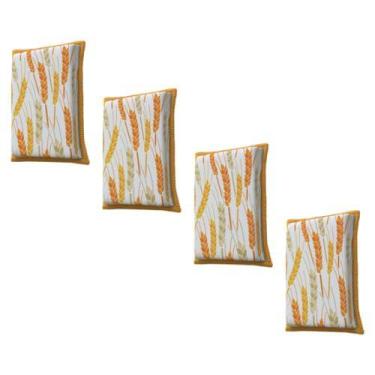 Imagem de Esponja Microfibra Mágica Decorada 4u Multiuso Cozinha Trigo - Flash L