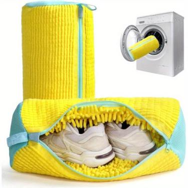 Imagem de Kit 2 Sacos Para Lavar Tênis Sapatos para Máquina de Lavar - - Losan, 