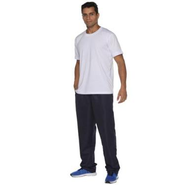 Imagem de Calça esportiva de agasalho - Demorgan Uniformes, Marinho, 4
