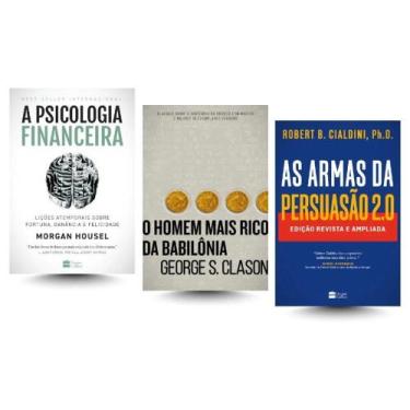 Imagem de Kit 3 Vol: Mente, Riqueza e Influência: A Psicologia Financeira + O Ho