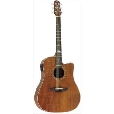 Imagem de Violão Elétrico Aço Folk Strinberg SD200C Smoked Satin SMS