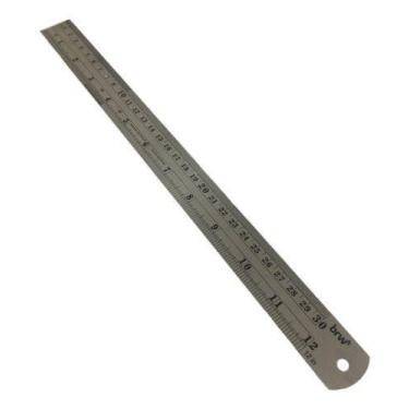 Imagem de Régua de Aço Profissional para Artenasado 30cm Brw