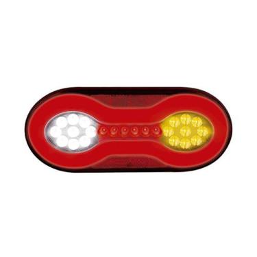 Imagem de Lanterna traseira carreta adaptar randon led 24v ld pradolux - PRADOLU