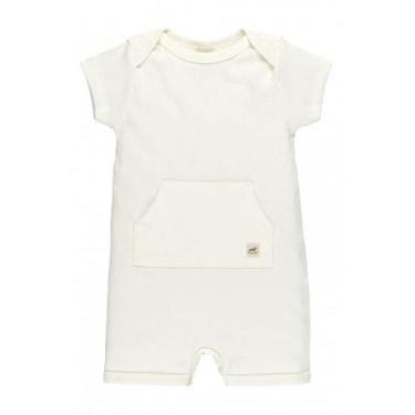 Imagem de Macaquinho infantil unissex Ribana - Offwhite - no-brand, M {6-9M}