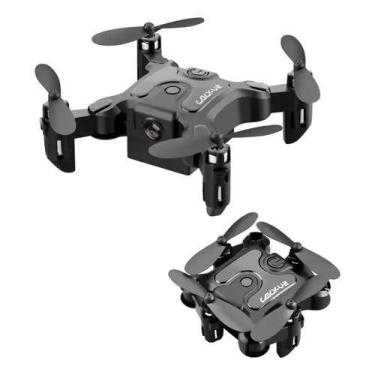 Imagem de Mini Drone Dobrável Pocket V2 Câmera HD Crianças Iniciantes - GENERIC
