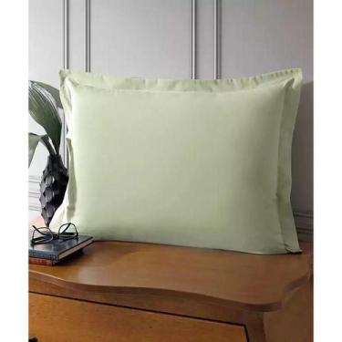 Imagem de Fronha Lisa Azul Dohler Safira 50x70 cm com Abas