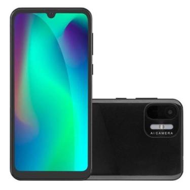 Imagem de Lote 05 smartphones multilaser f max 2 64gb 6.1 8mp 1gb ram preto p916