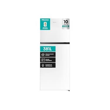 Imagem de Geladeira Hisense Duplex 381L Frost Free Inverter RT375N3EWA1 Branca