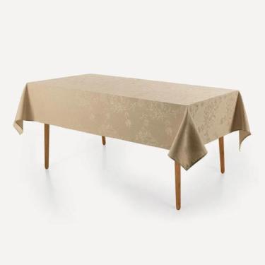 Imagem de Toalha de Mesa 8 Lugares Karsten Sempre Limpa Roman Bege