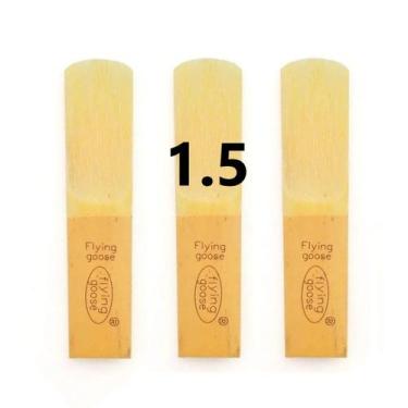 Imagem de Kit 3 Palhetas Para Clarinete Flying Goose 1.5 / 2.0 / 2.5 / 3.0, 1.5