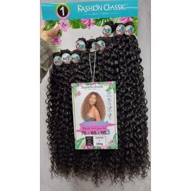 Imagem de Cabelo LINDONA Cacho Fechado Bio Fibra 70cm FASHION CLASSIC/, 2 (Casta