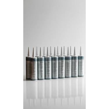 Imagem de Kit 12 Selante Poliuretano Cinza 400g - Congratulations Store