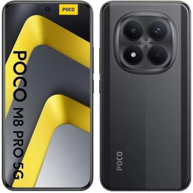 Imagem de Smartphone Celular Xiaomi POCO M8 Pro 5G 512GB, 12GB RAM, Dual SIM, Te