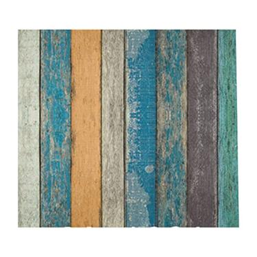 Imagem de WSWJDW Decoração da casa 3D PVC Papel de parede de grãos de madeira Papel de parede de pedra de tijolo Papel de parede autoadesivo de sala de estar Papéis de parede de 14,45 cm x 10 m