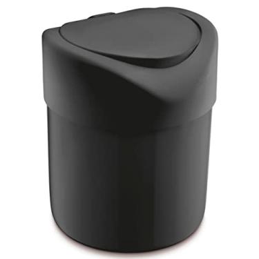 Imagem de Lixeiras Premium 4L Preto Solido De Plastico, UZ