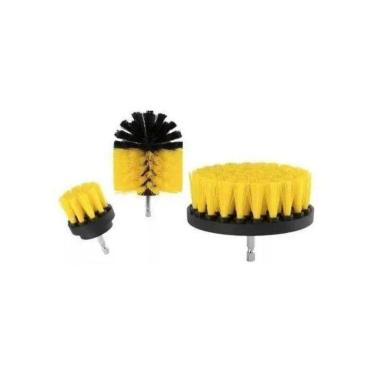 Imagem de Jogo De Escovas Rotativas Com 3 Peças Titanium