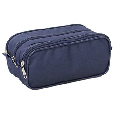 Imagem de Estojo LS Bolsas Triplo Azul Marinho - EE2139