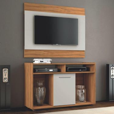 Imagem de Rack Com Painel para TV até 43 Polegadas Notável Freijo Trend/Off White