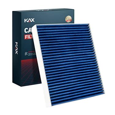Imagem de KAX Filtro de ar de cabine, GCF027 (CF11966) substitui Equinox, Silverado 1500, Cruze, Malibu, Traverse, Sierra 1500, Colorado, Terrain, Acadia, Impala, XT5, Camaro, Canyon, Envision Cabin Filter