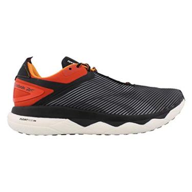 Imagem de Reebok Panthea Masculino Floatride Run, Preto/Branco/Caroteno, 10.5