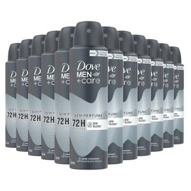 Imagem de Kit Desodorante Aerosol Dove Men Sem Perfume - 12 Unidades