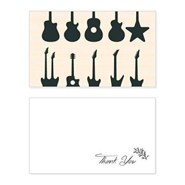 Imagem de Guitarra Elétrica Música Sons Vitalidade Cartão de Agradecimento Aniversário Saudação Casamento Agradecimento