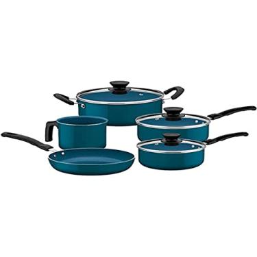 Imagem de Jogo Panelas Alumínio 5 peças Evora Azul Tramontina