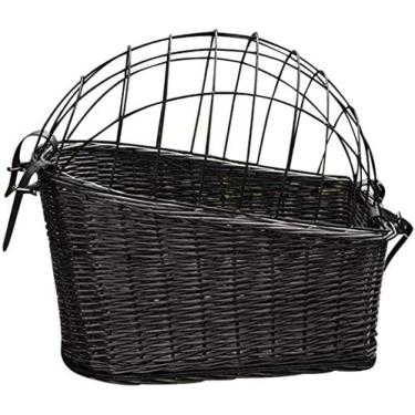 Imagem de Cesto De Bicicleta Para Animais De Estimação, Cesto De Bicicleta Para Cães, Porta-bicicletas, Cesto De Bicicleta Traseiro Ou Dianteiro, Gaiola Artesanal E Suporte De Montagem Para Gatos Cães Até 2