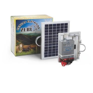 Imagem de Eletrificador De Cerca Solar Zs20bi Com Bateria 0,31 Joules - Zebu