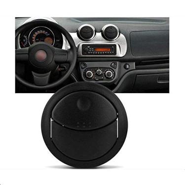 Imagem de Auto Quality Difusor de Ar Central Preto para Uno Vivace 2010-2015 e Fiorino 2013-2018