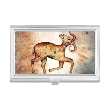 Imagem de Março, abril, Constelação de Áries Zodíaco, porta-cartões de visita, caixa de bolso