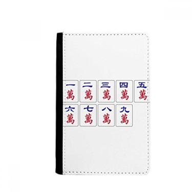 Imagem de Porta-passaporte de jogo Mahjong da cultura chinesa tradicional porta-cartões Notecase Burse