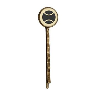 Imagem de Boné esportivo de beisebol simples com padrão geométrico retrô de metal