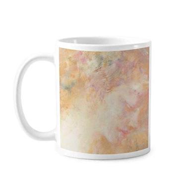 Imagem de Caneca de cerâmica para pintura a óleo Miss XJJ Copo de porcelana de café