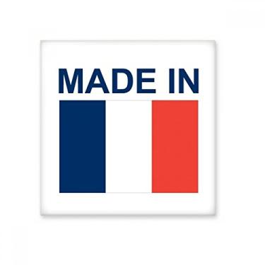 Imagem de Feito na França, País de Amor Azulejo de Cerâmica Brilhante Decalque de Pedra Adorna de Tijolos Vitrificados