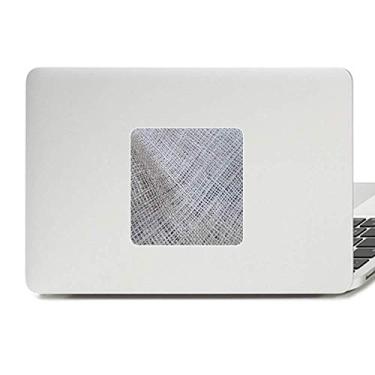 Imagem de Adesivo de tecido cinza linho abstrato vinil paster laptop decoração PC