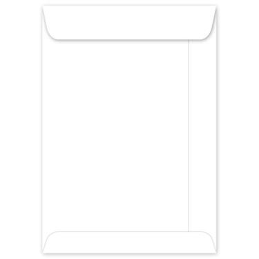 Imagem de Envelope Saco Branco OF23 162x229mm - Caixa com 100 Unidades
