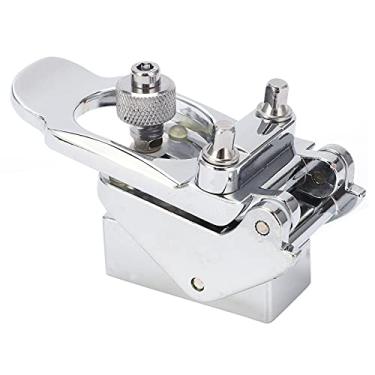 Imagem de Regulador de tambor de caixa de metal, coador externo brilhante com cabeça de filtro/placa de tambor para tambor