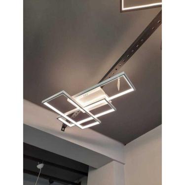 Imagem de Paflon Branco Retangular Led 3000k