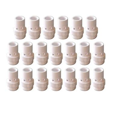 Imagem de Binzel MB36 Difusor de gás compatível com tocha de soldagem MIG MAG 36KD 20 unidades