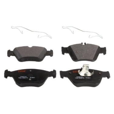 Imagem de TRW TPM0710 Conjunto de pastilhas de freio a disco para Mercedes-Benz SLK230: 1998-2004 e outras aplicações frontais
