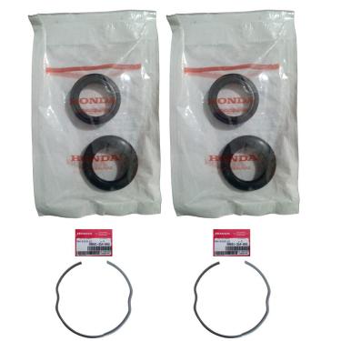 Imagem de Par Retentor Bengala, Guarda Pó, Trava Titan 150-160 Honda