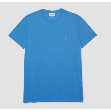 Imagem de Camiseta Lacoste T-Shirt Sport Regular Fit Blue Men