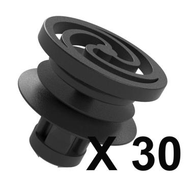 Imagem de 30 Grampos Presilhas Forro Porta Golf 2000 A 2003 2004 2005 2006 2007 2008 2009 2010 2011 2012 2013