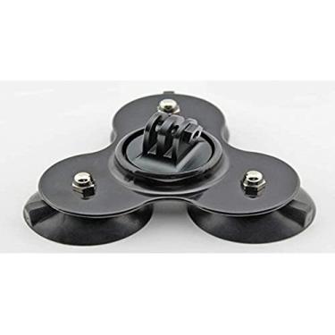Imagem de Suporte Câmeras Compactas Com Três Ventosas Compatível Gopro